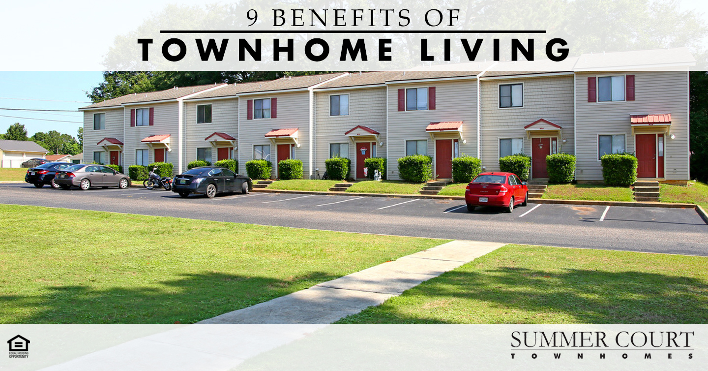 benefits of townhome living