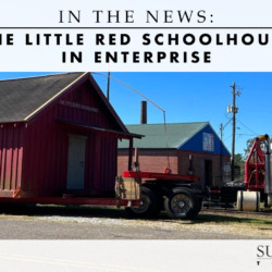 The Little Red Schoolhouse in Enterprise