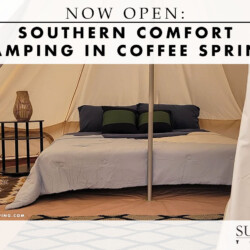 Southern Comfort Glamping in Coffee Springs