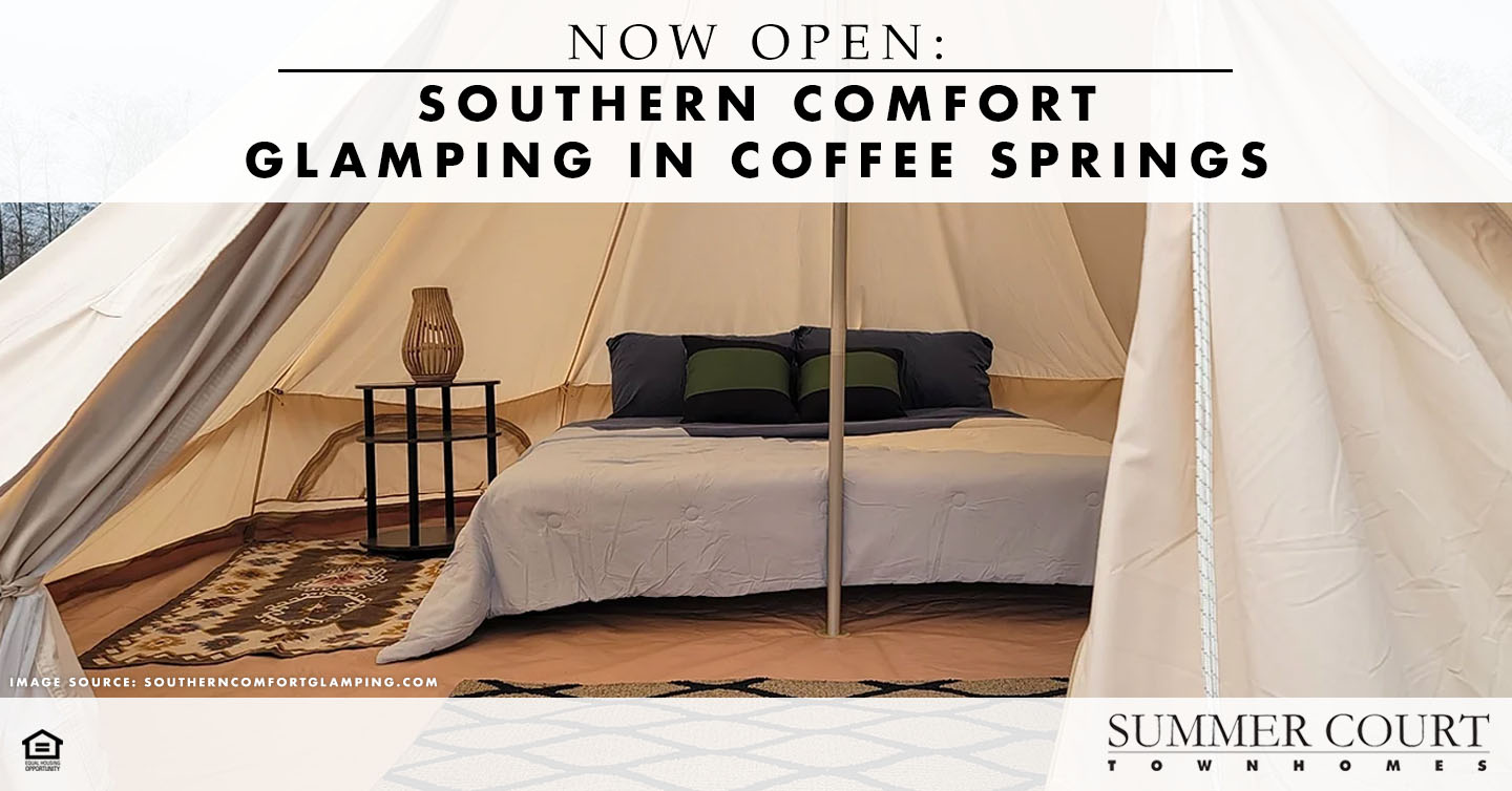 Southern Comfort Glamping in Coffee Springs