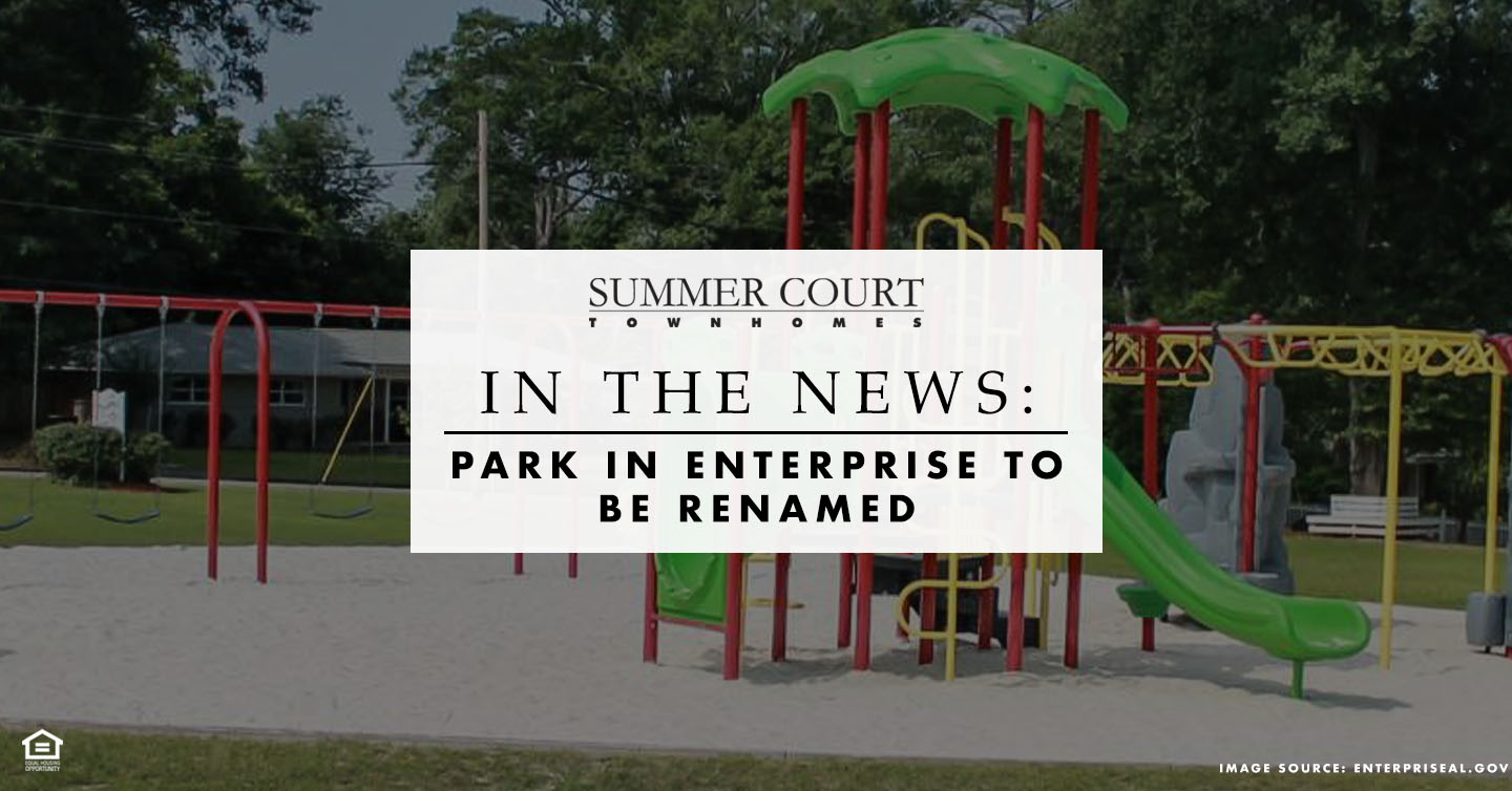 In the News: Park in Enterprise to Be Renamed